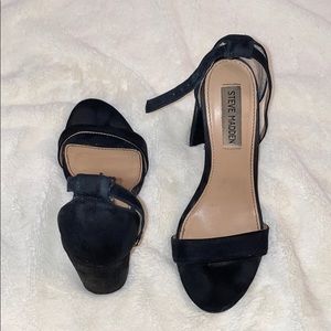 Steve Madden Carson Black Suede